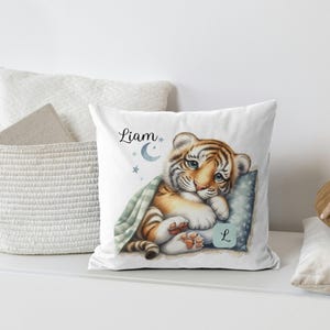 Comfortable and personalized pillow for babies and children, Personalized pillow with baby&#39;s name, ideal baby shower and birthday gift