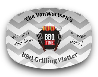 Bandejas de barbacoa personalizadas Regalos de barbacoa Bandeja para servir barbacoa Regalo de inauguración de la casa Regalo de agente inmobiliario para Navidad