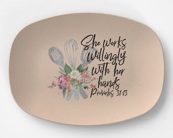 Bandeja para servir Bandeja para la bisabuela Bandeja para el día de la madre Bandeja para mamá Bandeja para ella