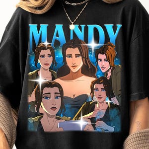 Mandy - Blonde Blazer T-shirt, Dispatch T-shirt, Gift for Game Enthusiasts