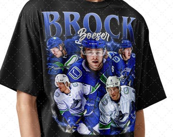 Brock Boeser Shirt Ice Hockey American Professional Hockey Championship Sport Vintage Botleg 90S Sweatshirt Graphic Tee Gift Fans