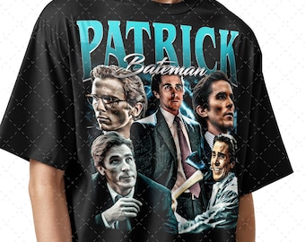 Vintage Patrick Bateman Shirt, Patrick Bateman Shirt for Fans, TV Show Shirt Gift for Fans