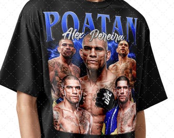 Vintage Poatan Alex Pereira Shirt, Poatan Alex Pereira Shirt for Fans, Sportainment Shirt Gift for Fans