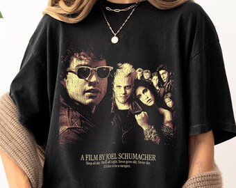 Lost Vampire Joel Schumacher TV Show Graphic Tee | Vintage Fan Shirt | Retro Thriller T-Shirt