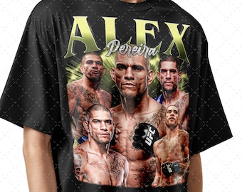 Vintage Alex Pereira Shirt, Alex Pereira Shirt for Fans, Sport Shirt Gift for Fans Shirt ID01