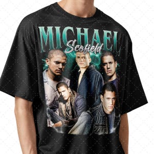 Vintage Michael Scofield Shirt, Michael Scofield Shirt for Fans, TV Series Shirt Gift for Fans Shirt ID01