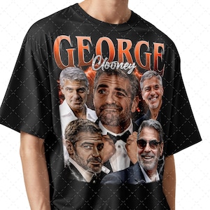 Vintage George Clooney Shirt, George Clooney Shirt for Fans, TV Show Shirt Gift for Fans Shirt