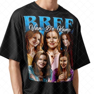 Vintage koszula Bree Van De Kamp, koszula Bree Van De Kamp dla fanów, koszulka z serialu telewizyjnego prezent dla fanów koszula ID01