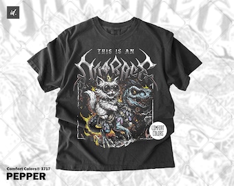 Dungeon Crawler Deathmetal T-Shirt, Carl Book Character, Princess Donut, Mongo is Appalled, Unisex Tee, Graphic Tee, Funny Shirt
