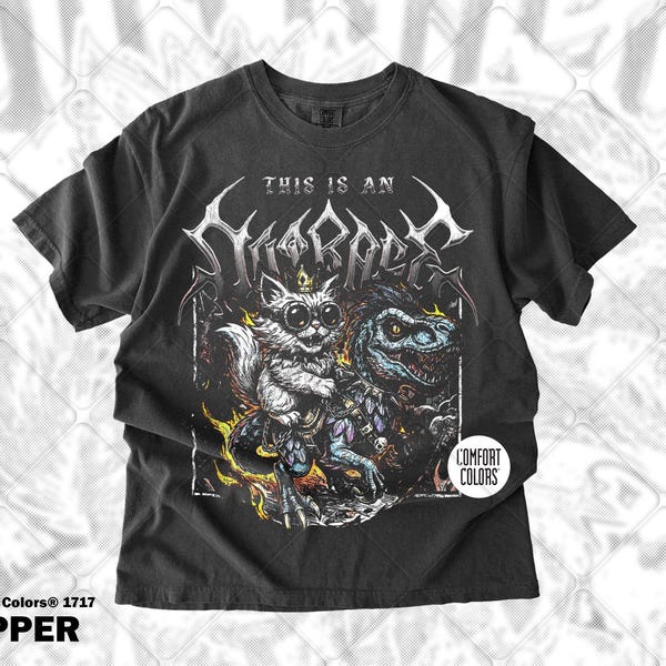 Dungeon Crawler Deathmetal T-Shirt, Carl Book Character, Princess Donut, Mongo is Appalled, Unisex Tee, Graphic Tee, Funny Shirt