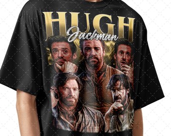 Vintage Hugh Jackman Shirt, Hugh Jackman Shirt for Fans, TV Series Shirt Gift for Fans Shirt ID01