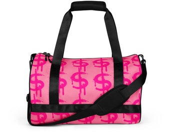 Pretty & Powerful Gym Tote: The Pink Money Bag