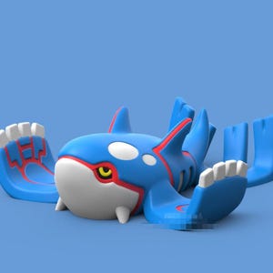 Cute Kyogre 3mf and STL files