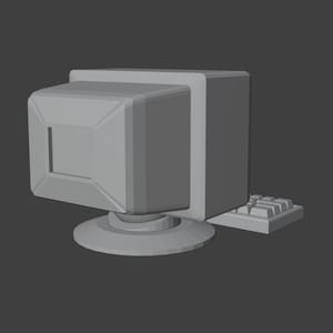 Mini PC With Keyboard 3D Print STL File - Etsy