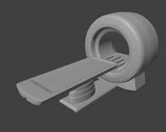 MRI Machine 3D Print STL Pack