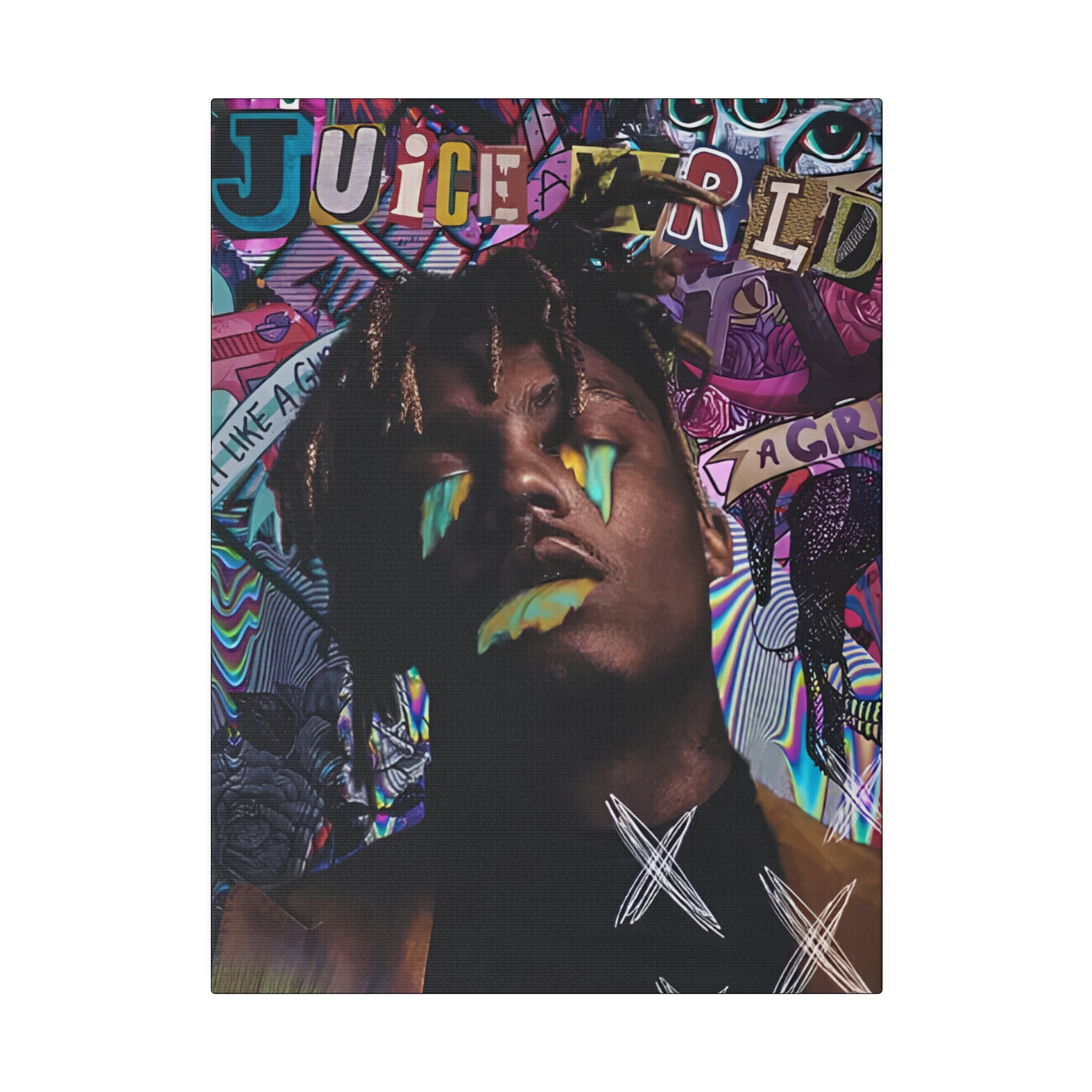 Juice WRLD Stunning Canvas Wall Art Poster - Perfect Home Decor ! - Etsy