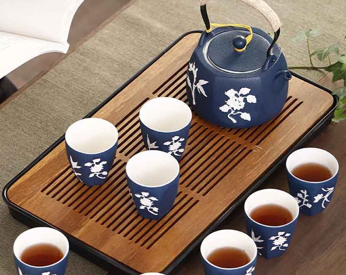 Tea set | Kung Fu tea set | Retro tea set | Personalized tea set | Tea set | Japanese tea set