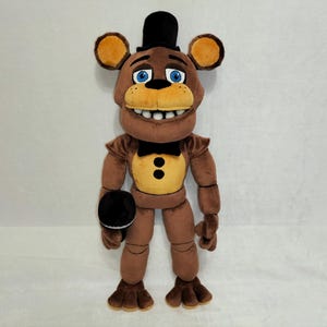 A custom plush toy inspired by Five Nights at Freddy, FREDDY FAZBEAR Animatronic, 19.7&quot; Height (Handmade)