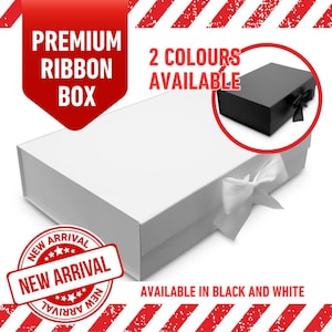 Ribbon Magnetic Closure Box, Personalized Bridesmaid Box, Groomsmen Box Personalised Gift Box, Gift Ideas Bridesmaid Proposal Box Empty Box