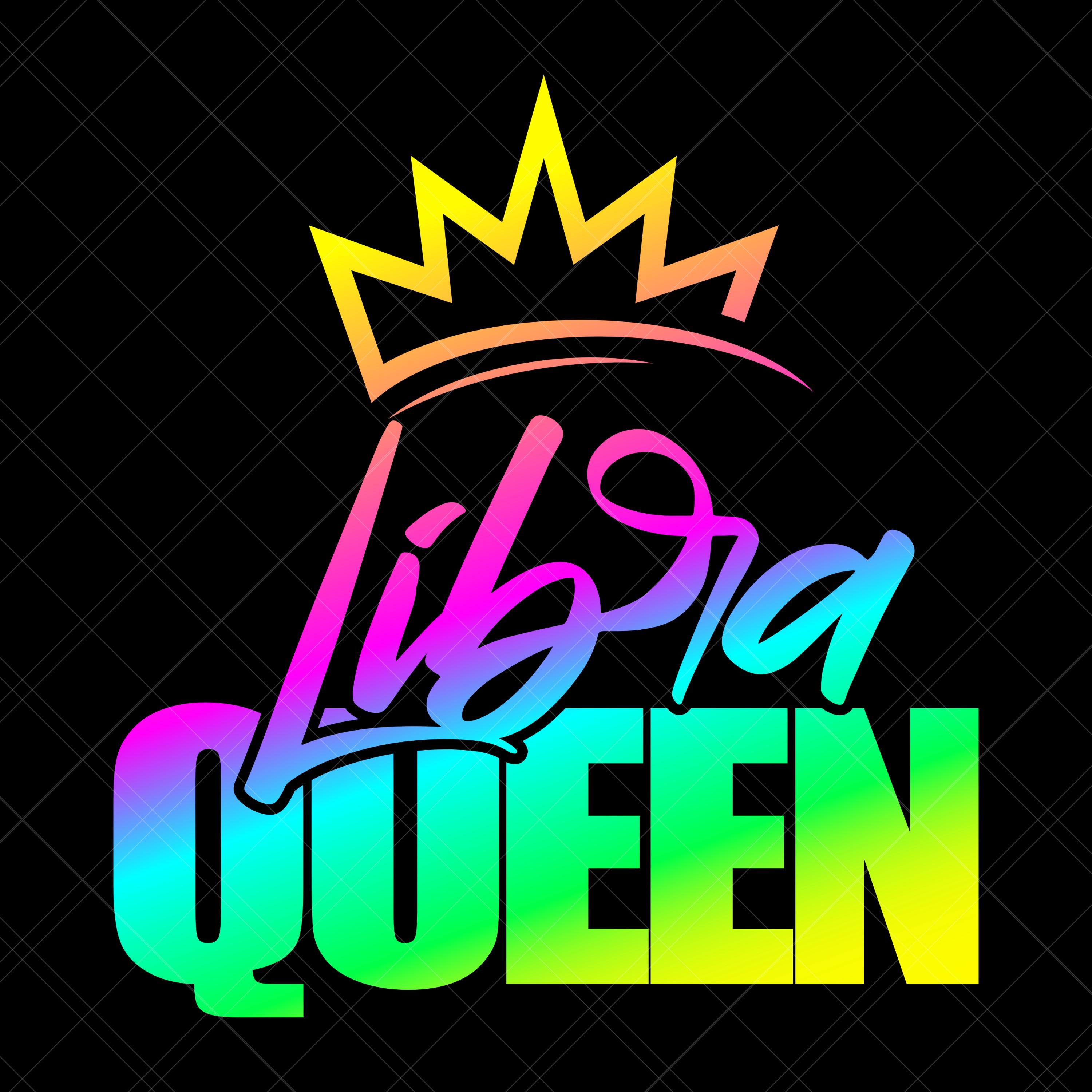 Libra Queen Svg, Zodiac Svg, Star Sign Svg, September Svg, October Svg, Birthday Shirt Svg, Constellation Svg, Astrology Svg, Stars Svg
