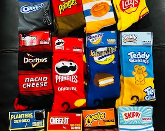 Snack Time Style: Pairs of Fun, Food-Inspired Socks