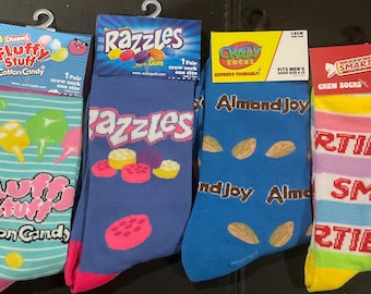 Candy Crush Socks | Sweet Treats for Candy Lovers' Feet | Fun & Colorful Design