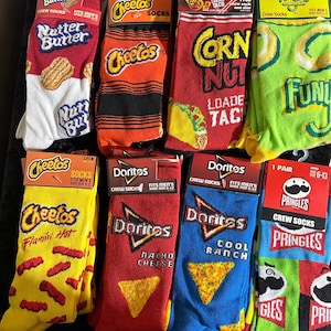 Snack Time Style: Pairs of Fun, Food-Inspired Socks