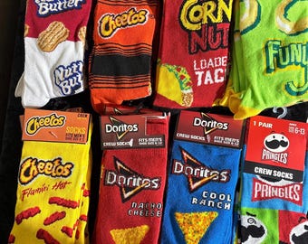 Snack Time Style: Pairs of Fun, Food-Inspired Socks