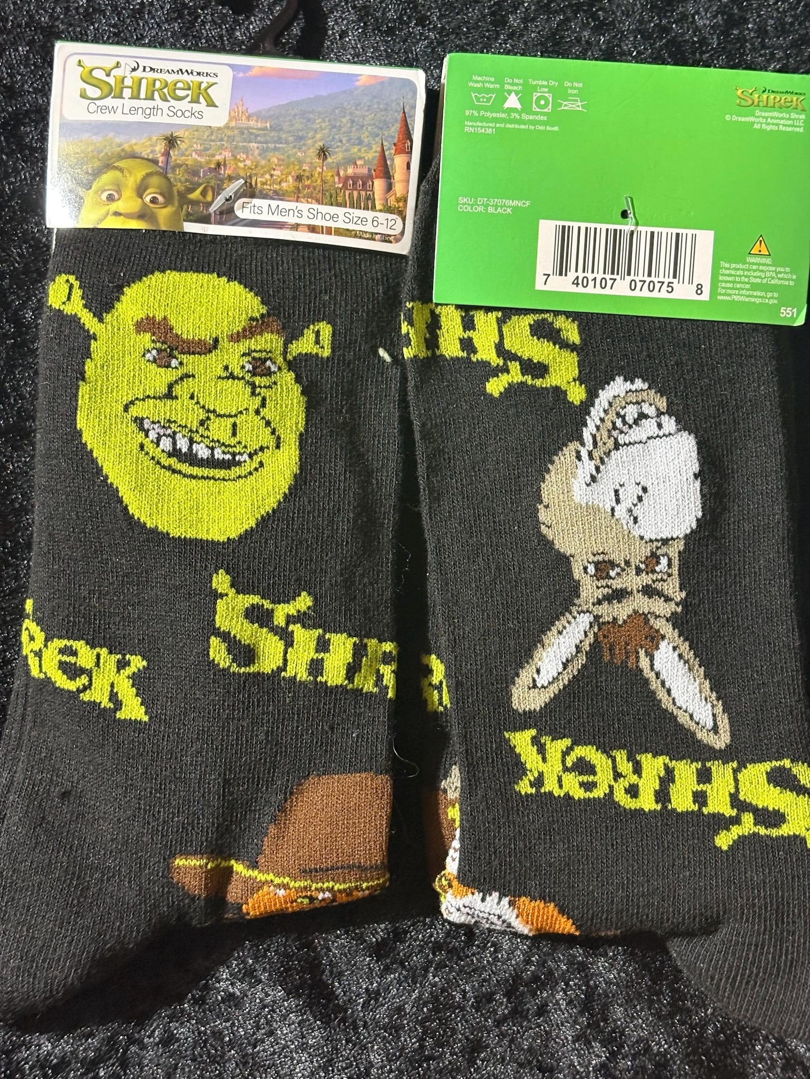Shrek Rags Shrek Socks - Etsy
