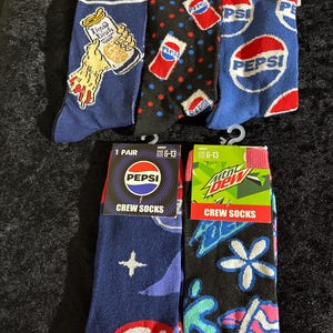Pop of Style: Soda-Inspired Socks for Fizzy Fun!