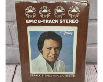 Rare Vintage Mickey Gilley Self-titled 8-Track Tape Epic Records 1979~ Sealed