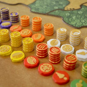 Spirit Island Deluxe Tokens | 320pc Upgrade Kit | 3D Printed Pieces | Compatible All Expansions image 10