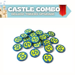 Uppgraderingskit för brädspelet Castle Combo | 100 lyxpoletter | 3D-utskrivna tillbehör bild 5