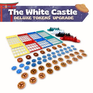 Kit de actualización del juego de mesa The White Castle / 65 fichas y puentes de lujo / Impresión 3D