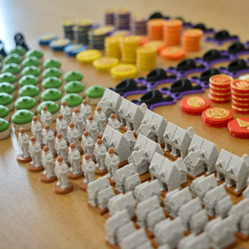 Spirit Island Deluxe Tokens | 320pc Upgrade Kit | 3D Printed Pieces | Compatible All Expansions image 11
