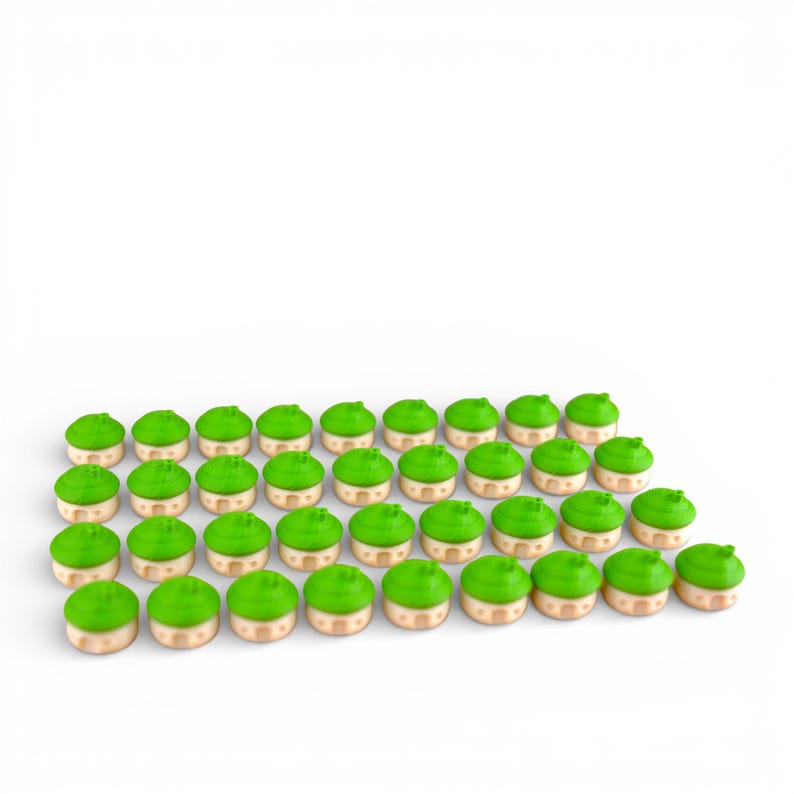 Spirit Island Deluxe Tokens | 320pc Upgrade Kit | 3D Printed Pieces | Compatible All Expansions DAHAN PACK