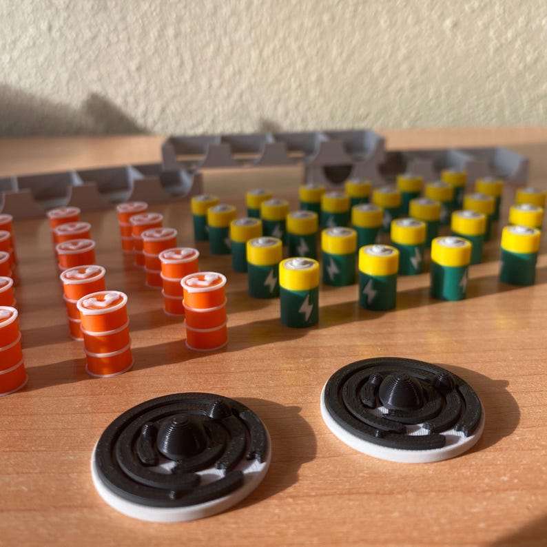SETI Brettspiel Deluxe Upgrade | 65 Stück | 3D gedruckte Token & Tile Ständer Bild 8