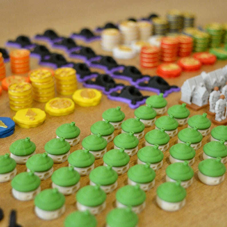 Spirit Island Deluxe Tokens | 320pc Upgrade Kit | 3D Printed Pieces | Compatible All Expansions image 19
