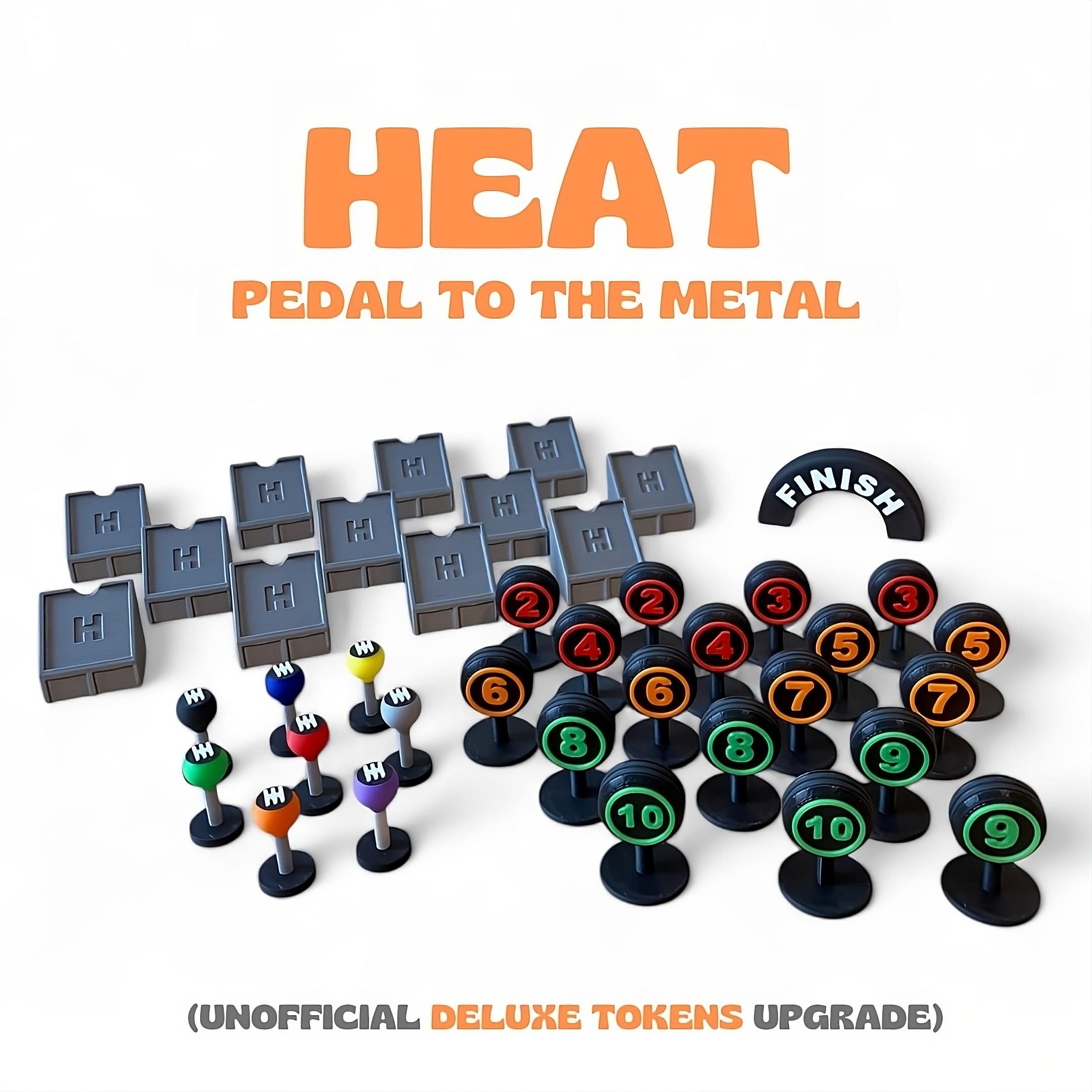 Heat boardgame - Etsy 日本