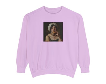 DonutGirl - Unisex Garment-Dyed Sweatshirt