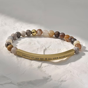 Personalized Bible Verse Bracelet, Custom Scripture Bracelet, Friendship bracelets,Inspirational bracelets, Christian gifts, Memorial gifts.