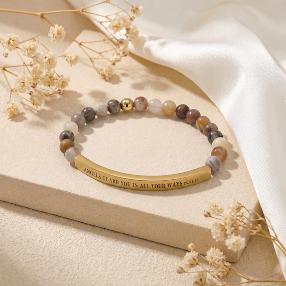 Personalized Bible Verse Bracelet, Custom Scripture Bracelet, Friendship bracelets,Inspirational bracelets, Christian gifts, Memorial gifts.