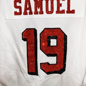 Rhinestoned Jersey