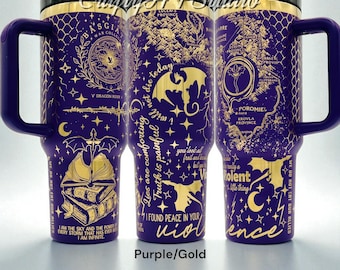 Fourth Wing Tumbler: Basgiath War College, Dragon Rider 40oz