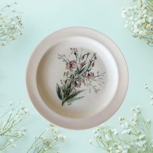 French Vintage, Handpainted Plate, Ceramics, Vintage Plates, Floral Plates, Decorative Plate, Porcelain, Limoges