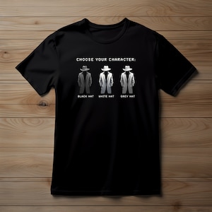 Hacker - Choose your hat - Heavyweight Unisex Crewneck T-shirt