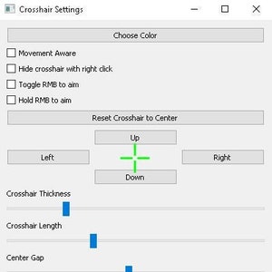 Customizable Crosshair