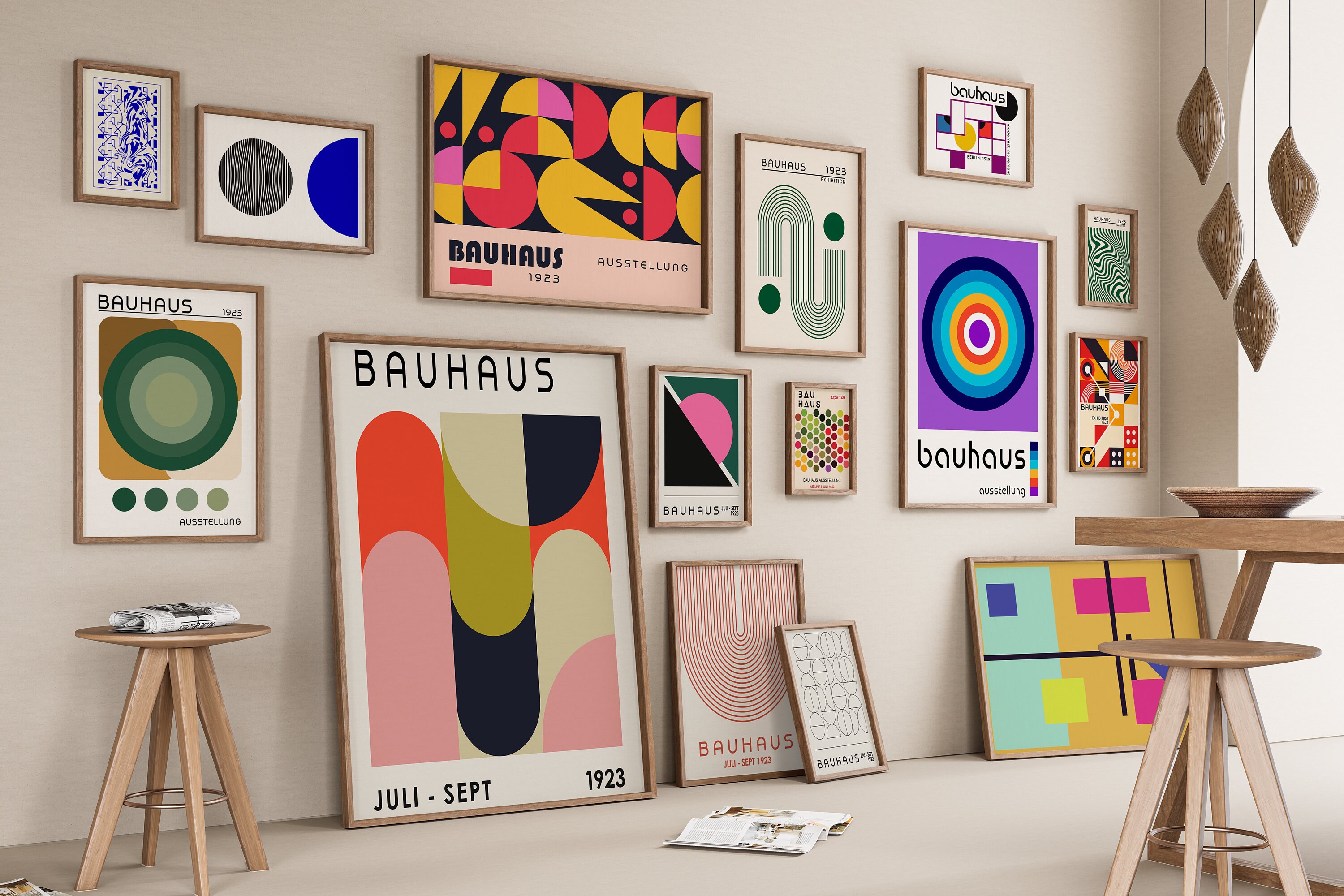 1000 BAUHAUS Art Prints for Home Decor Gallery Set MEGA BUNDLE 1000 Art ...
