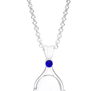 Collar de cadena de sirena H2O / Simplemente agregue colgante de agua / Delicia para los amantes del océano Caja de regalo Nota de regalo imagen 8