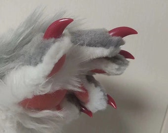 Fursuit Paw,Five-Finger Claw,Fursuit Accessories,Fursuit